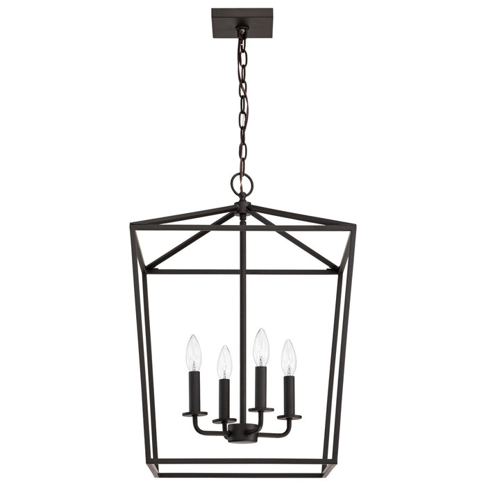 Myhouse Lighting Nuvo Lighting - 60-7952 - Four Light Pendant - Emma - Dark Bronze