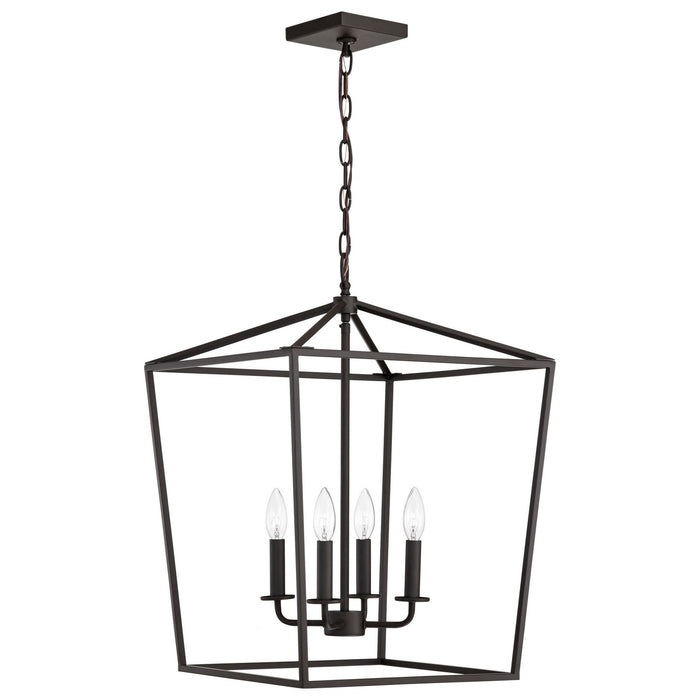 Myhouse Lighting Nuvo Lighting - 60-7952 - Four Light Pendant - Emma - Dark Bronze