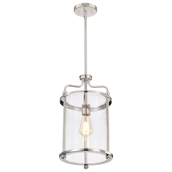 Myhouse Lighting Nuvo Lighting - 60-7955 - One Light Pendant - Yorktown - Polished Nickel