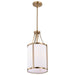 Myhouse Lighting Nuvo Lighting - 60-7961 - One Light Pendant - Easton - Burnished Brass