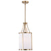 Myhouse Lighting Nuvo Lighting - 60-7961 - One Light Pendant - Easton - Burnished Brass