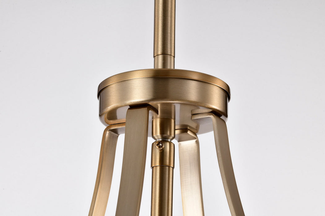 Myhouse Lighting Nuvo Lighting - 60-7961 - One Light Pendant - Easton - Burnished Brass