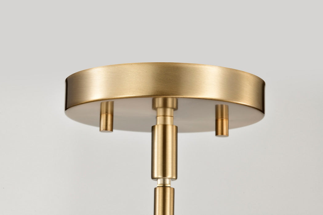 Myhouse Lighting Nuvo Lighting - 60-7962 - Three Light Pendant - Easton - Burnished Brass