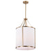 Myhouse Lighting Nuvo Lighting - 60-7962 - Three Light Pendant - Easton - Burnished Brass