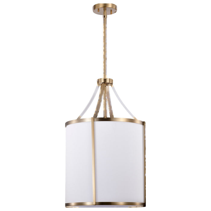 Myhouse Lighting Nuvo Lighting - 60-7962 - Three Light Pendant - Easton - Burnished Brass