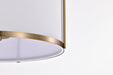 Myhouse Lighting Nuvo Lighting - 60-7962 - Three Light Pendant - Easton - Burnished Brass