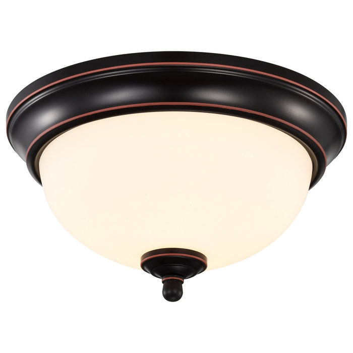 Myhouse Lighting Nuvo Lighting - 62-1557 - LED Flush Mount - Mahogany Bronze