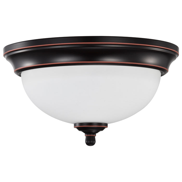 Myhouse Lighting Nuvo Lighting - 62-1557 - LED Flush Mount - Mahogany Bronze