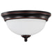 Myhouse Lighting Nuvo Lighting - 62-1557 - LED Flush Mount - Mahogany Bronze