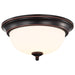 Myhouse Lighting Nuvo Lighting - 62-1558 - LED Flush Mount - Mahogany Bronze