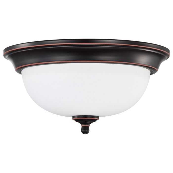 Myhouse Lighting Nuvo Lighting - 62-1558 - LED Flush Mount - Mahogany Bronze