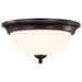 Myhouse Lighting Nuvo Lighting - 62-1558 - LED Flush Mount - Mahogany Bronze