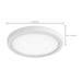 Myhouse Lighting Nuvo Lighting - 62-1743 - LED Flush Mount - White