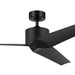 Myhouse Lighting Kichler - 330130SBK - 56"Ceiling Fan - Almere - Satin Black