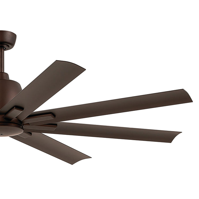 Myhouse Lighting Kichler - 310265SNB - 65"Ceiling Fan - Breda - Satin Natural Bronze