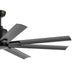 Myhouse Lighting Kichler - 310265SBK - 65"Ceiling Fan - Breda - Satin Black