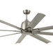 Myhouse Lighting Kichler - 310275NI - 75"Ceiling Fan - Breda - Brushed Nickel