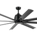 Myhouse Lighting Kichler - 310275SBK - 75"Ceiling Fan - Breda - Satin Black