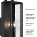 Myhouse Lighting Kichler - 59131BKT - One Light Outdoor Wall Mount - Kroft - Textured Black