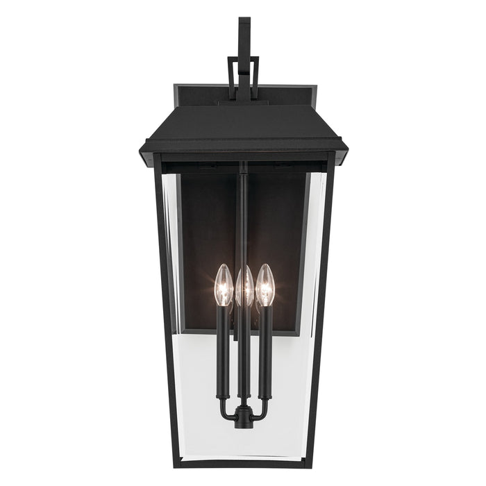 Myhouse Lighting Kichler - 59121BKT - Three Light Outdoor Wall Mount - Mathus - Textured Black