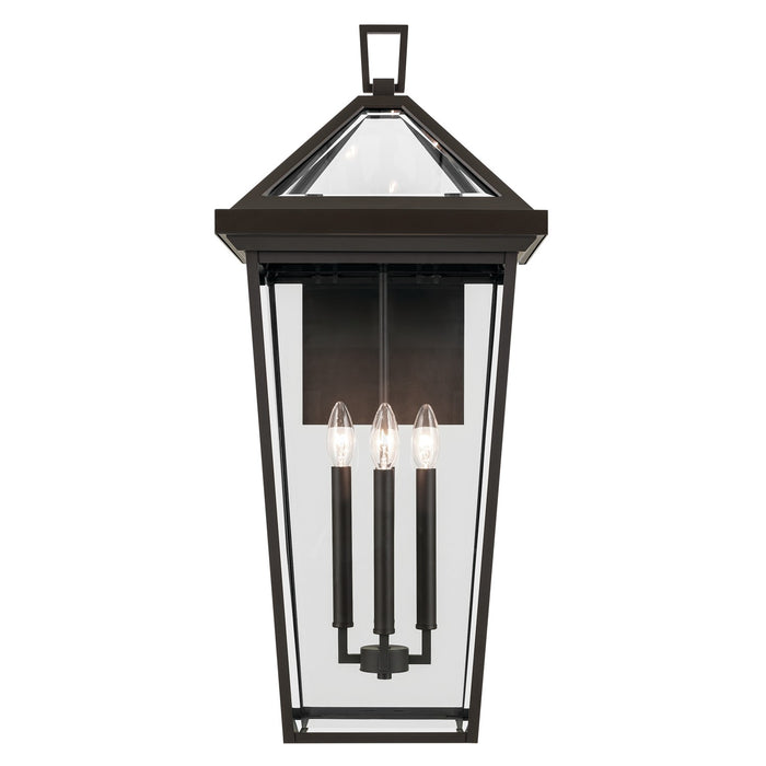 Myhouse Lighting Kichler - 59128OZ - Four Light Outdoor Wall Mount - Regence - Olde Bronze