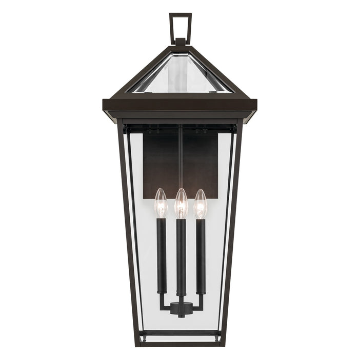 Myhouse Lighting Kichler - 59128OZ - Four Light Outdoor Wall Mount - Regence - Olde Bronze