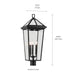 Myhouse Lighting Kichler - 59129BKT - Three Light Outdoor Post Mount - Regence - Textured Black