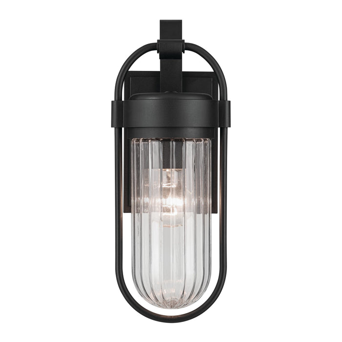 Myhouse Lighting Kichler - 59123BKT - One Light Outdoor Wall Mount - Brix - Textured Black