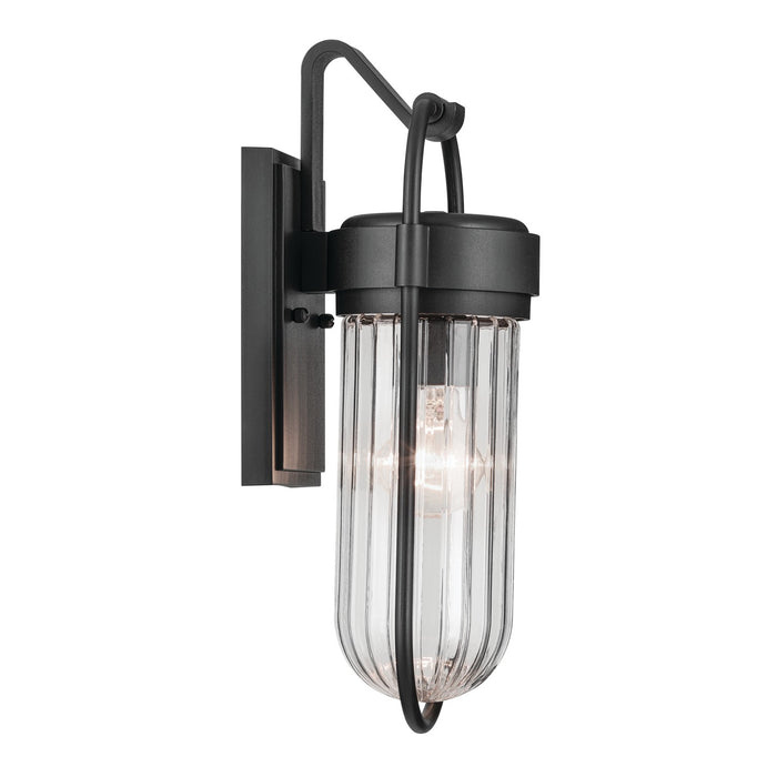 Myhouse Lighting Kichler - 59123BKT - One Light Outdoor Wall Mount - Brix - Textured Black