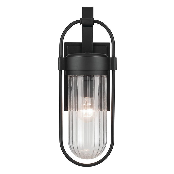 Myhouse Lighting Kichler - 59124BKT - One Light Outdoor Wall Mount - Brix - Textured Black