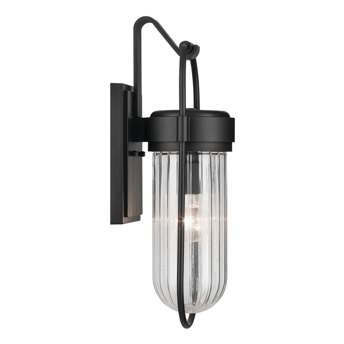 Myhouse Lighting Kichler - 59124BKT - One Light Outdoor Wall Mount - Brix - Textured Black