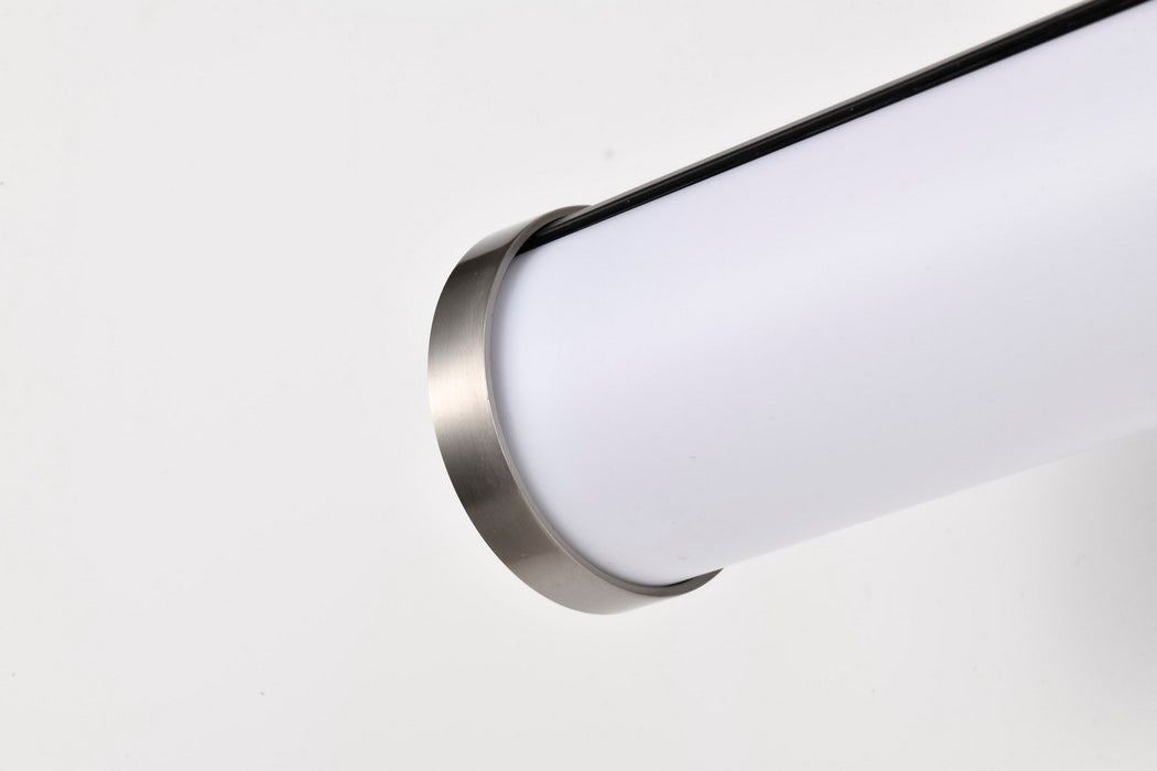 Myhouse Lighting Nuvo Lighting - 62-656 - LED Vanity - Solano - Black / Brushed Nickel