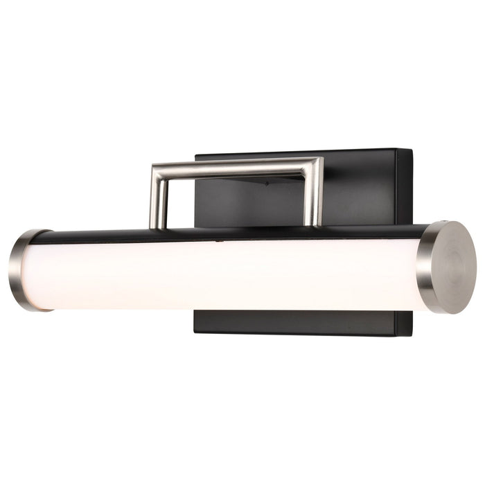 Myhouse Lighting Nuvo Lighting - 62-656 - LED Vanity - Solano - Black / Brushed Nickel