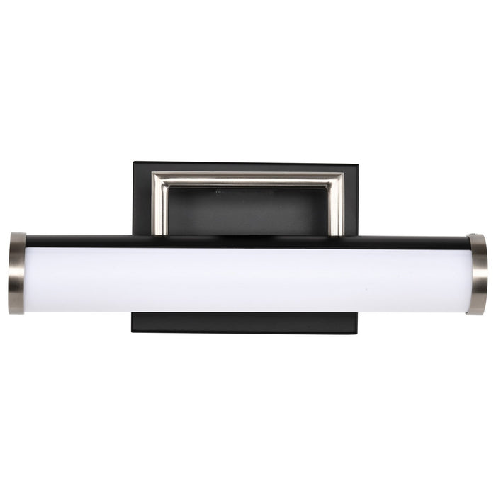 Myhouse Lighting Nuvo Lighting - 62-656 - LED Vanity - Solano - Black / Brushed Nickel