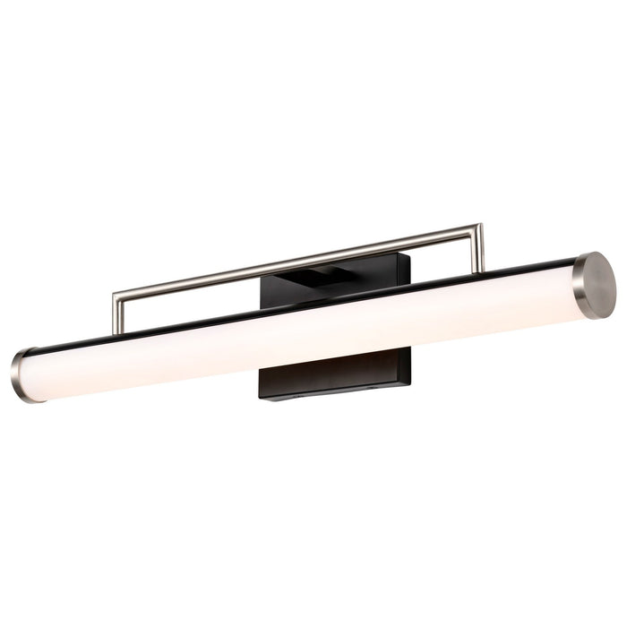 Myhouse Lighting Nuvo Lighting - 62-658 - LED Vanity - Solano - Black / Brushed Nickel