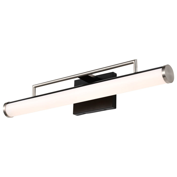 Myhouse Lighting Nuvo Lighting - 62-658 - LED Vanity - Solano - Black / Brushed Nickel