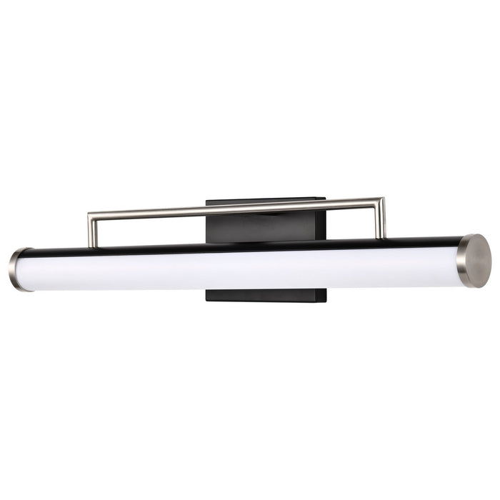 Myhouse Lighting Nuvo Lighting - 62-658 - LED Vanity - Solano - Black / Brushed Nickel