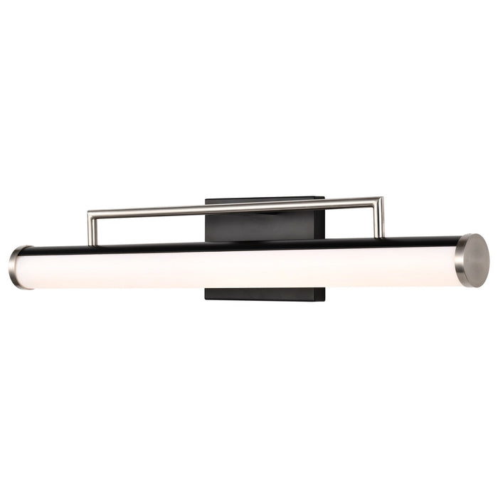 Myhouse Lighting Nuvo Lighting - 62-658 - LED Vanity - Solano - Black / Brushed Nickel