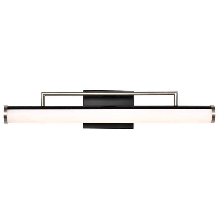 Myhouse Lighting Nuvo Lighting - 62-658 - LED Vanity - Solano - Black / Brushed Nickel