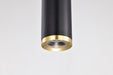 Myhouse Lighting Nuvo Lighting - 62-818 - LED Pendant - Century - Matte Black / Brushed Brass