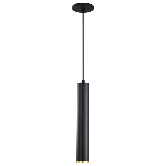 Myhouse Lighting Nuvo Lighting - 62-818 - LED Pendant - Century - Matte Black / Brushed Brass