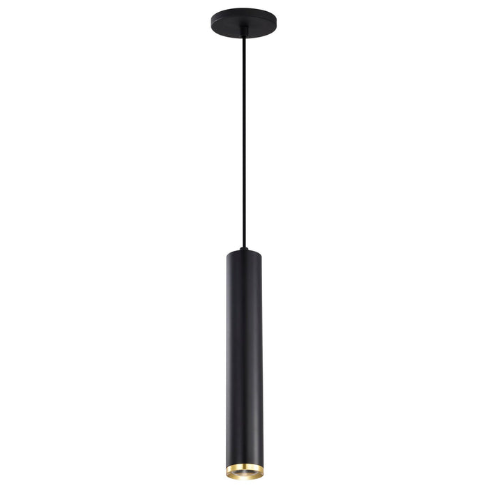 Myhouse Lighting Nuvo Lighting - 62-818 - LED Pendant - Century - Matte Black / Brushed Brass