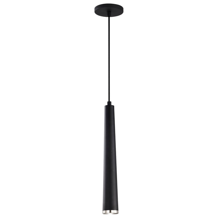 Myhouse Lighting Nuvo Lighting - 62-829 - LED Pendant - Melrose - Matte Black / Brushed Nickel