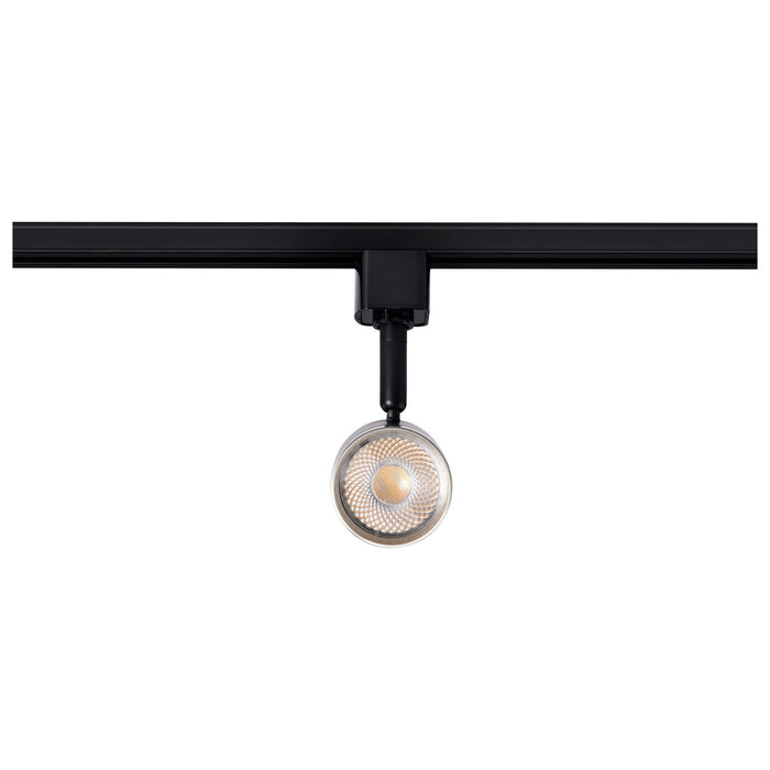Myhouse Lighting Nuvo Lighting - TH638 - LED Track Head - Matte Black / Brushed Nickel