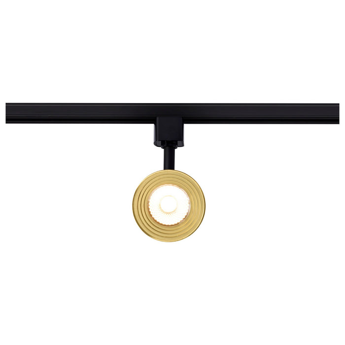 Myhouse Lighting Nuvo Lighting - TH643 - LED Track Head - Matte Black / Brushed Brass