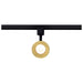 Myhouse Lighting Nuvo Lighting - TH643 - LED Track Head - Matte Black / Brushed Brass