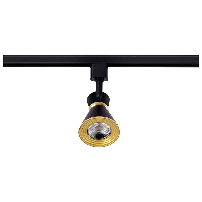 Myhouse Lighting Nuvo Lighting - TH643 - LED Track Head - Matte Black / Brushed Brass