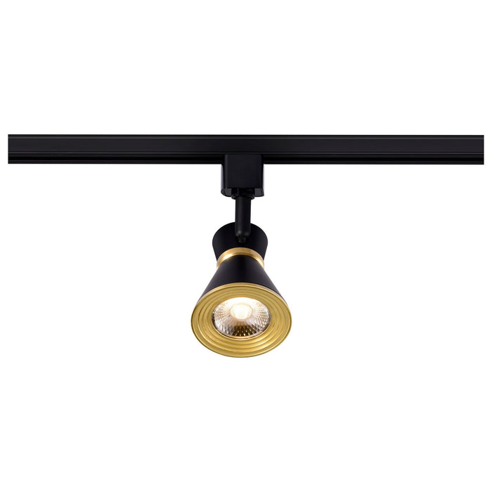 Myhouse Lighting Nuvo Lighting - TH643 - LED Track Head - Matte Black / Brushed Brass