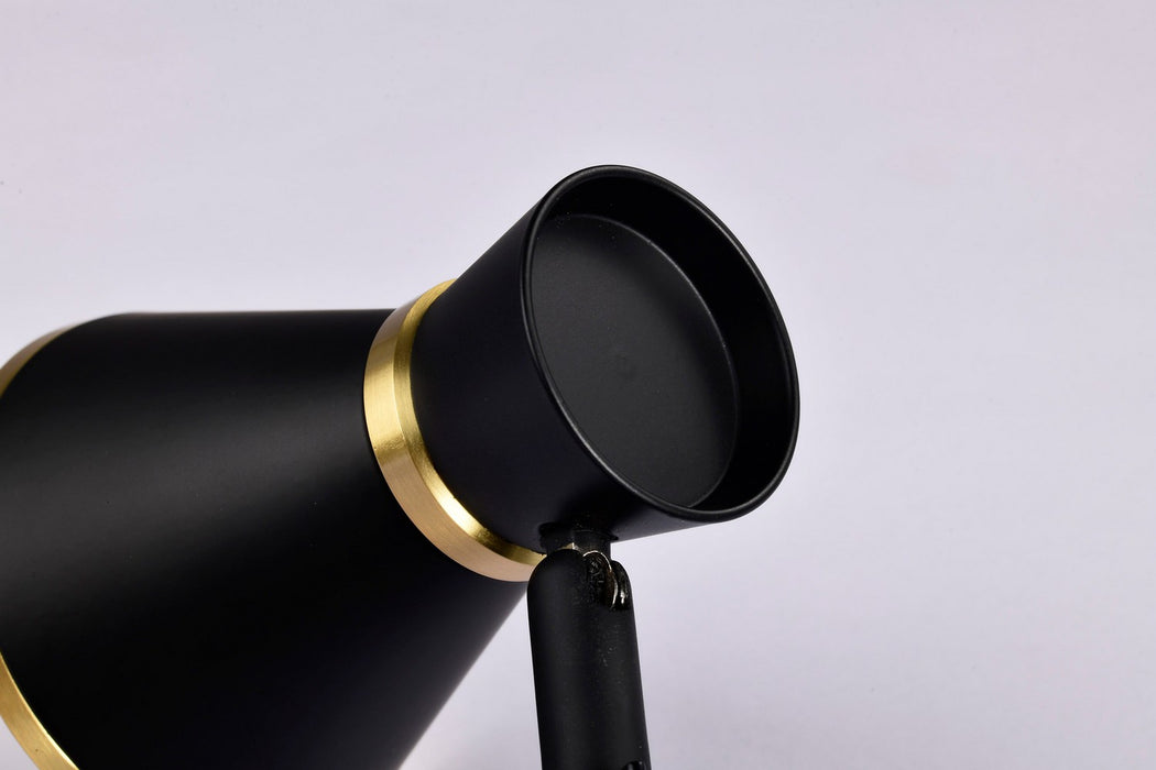 Myhouse Lighting Nuvo Lighting - TH643 - LED Track Head - Matte Black / Brushed Brass
