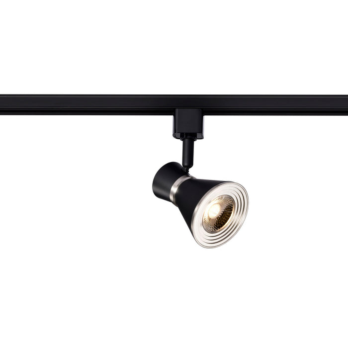 Myhouse Lighting Nuvo Lighting - TH644 - LED Track Head - Matte Black / Brushed Nickel